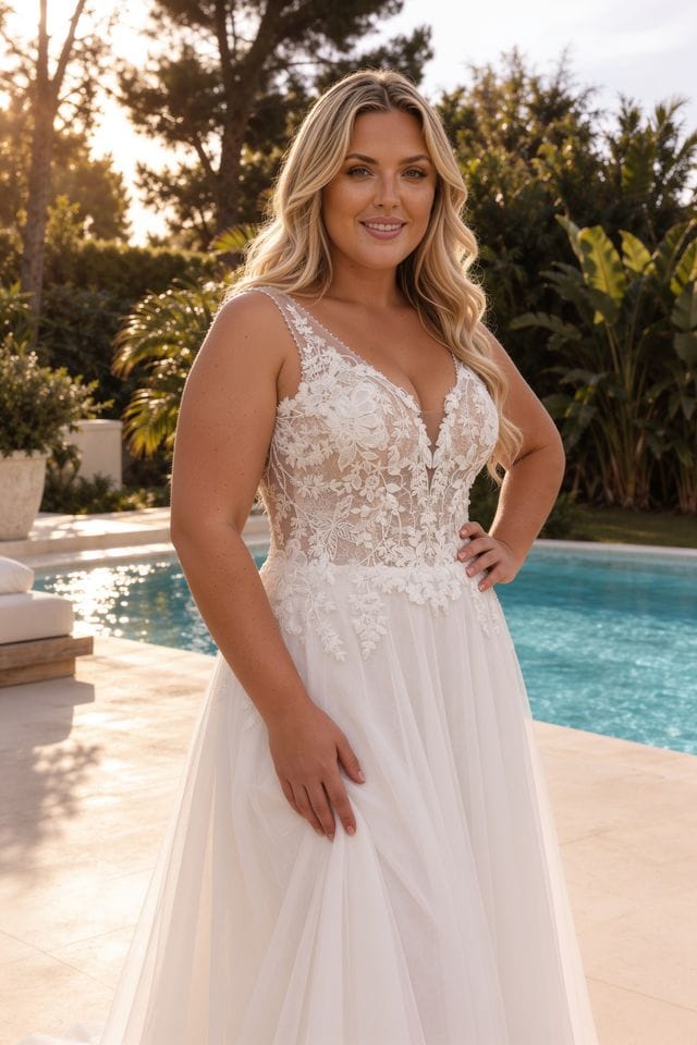robe de mariée grande taille nantes