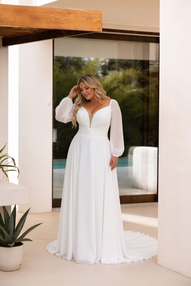 robe de mariée grande taille 48 nantes