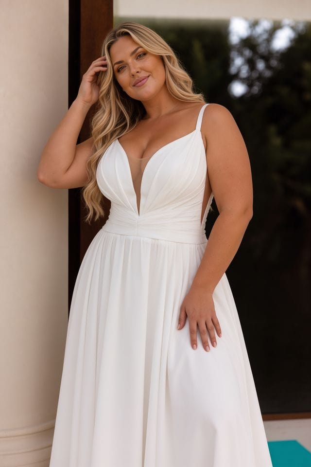 robe de mariée grande taille 48 nantes