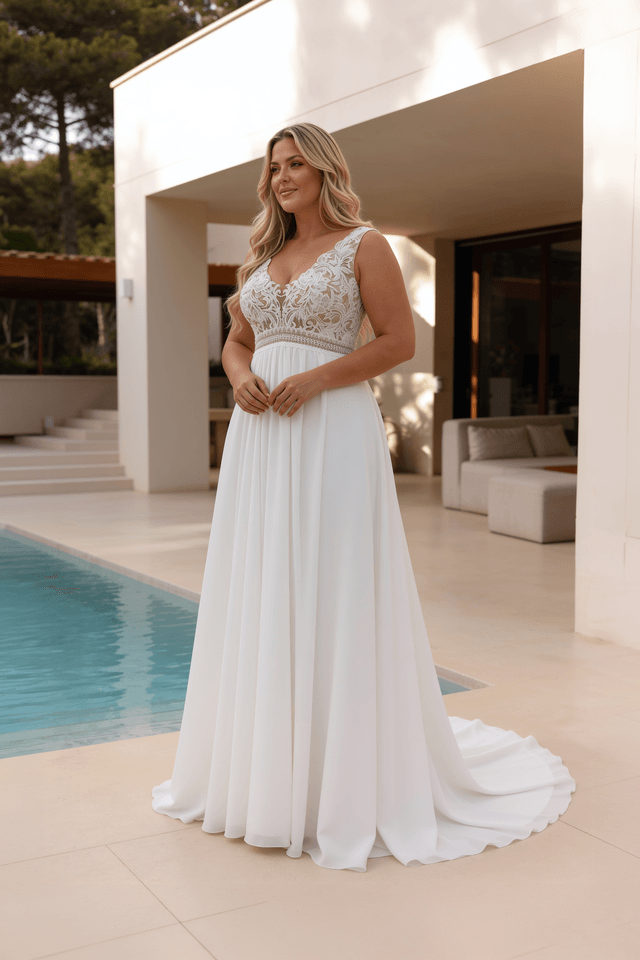 robe de mariée grande taille nantes