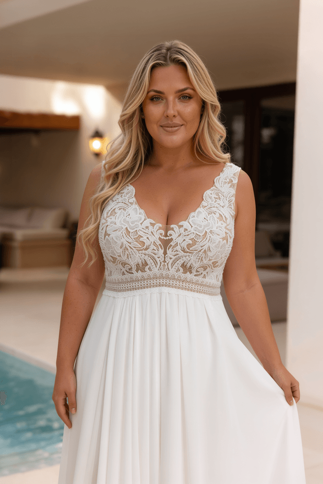 robe de mariée grande taille nantes