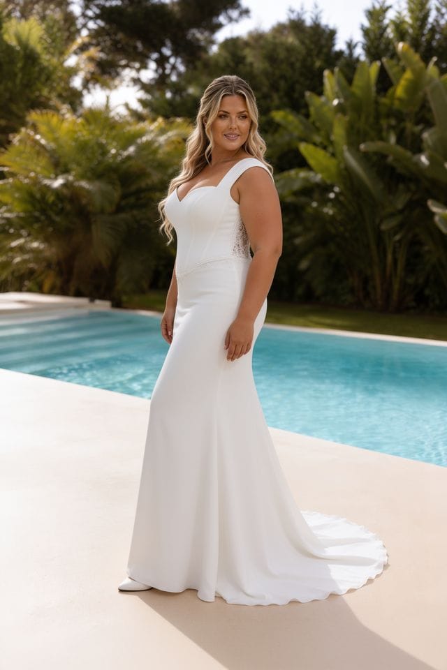 robe de mariée grande taille 46 nantes