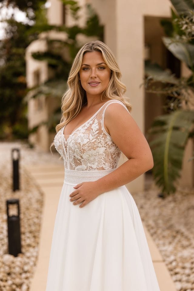 robe de mariée grande taille nantes