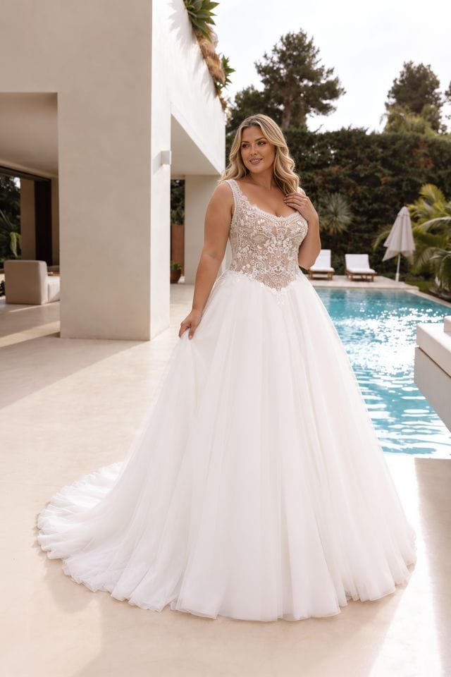 robe de mariée grande taille 50 nantes