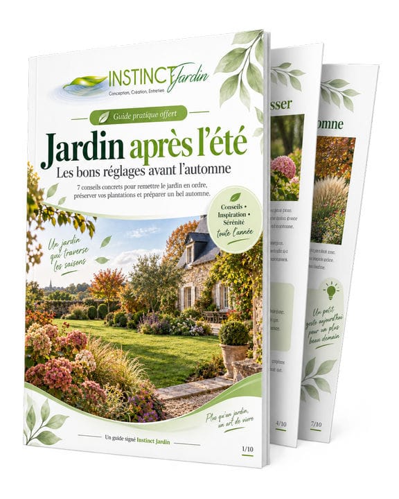 Mockup du guide Jardin après l'été