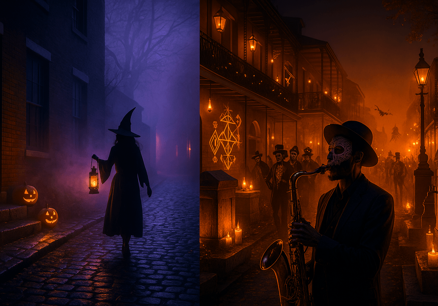 Salem vs New Orleans Halloween destinations