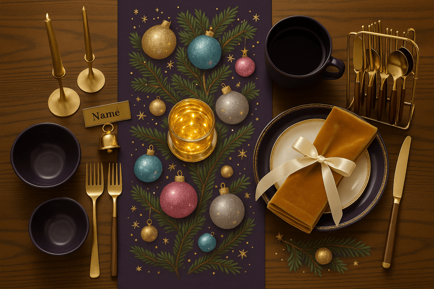 Holiday Sparkle Dream table – Christmas version