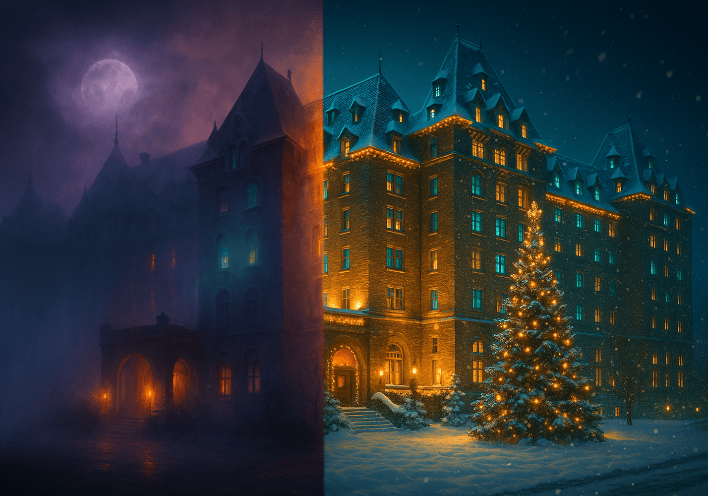 Haunted Hotels Turned Holiday Havens