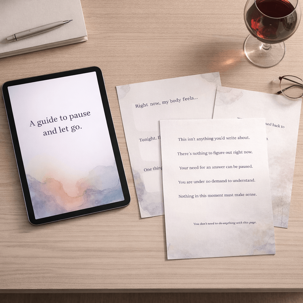 You Can Stop Now 3-Page Mental Pause Journal PDF