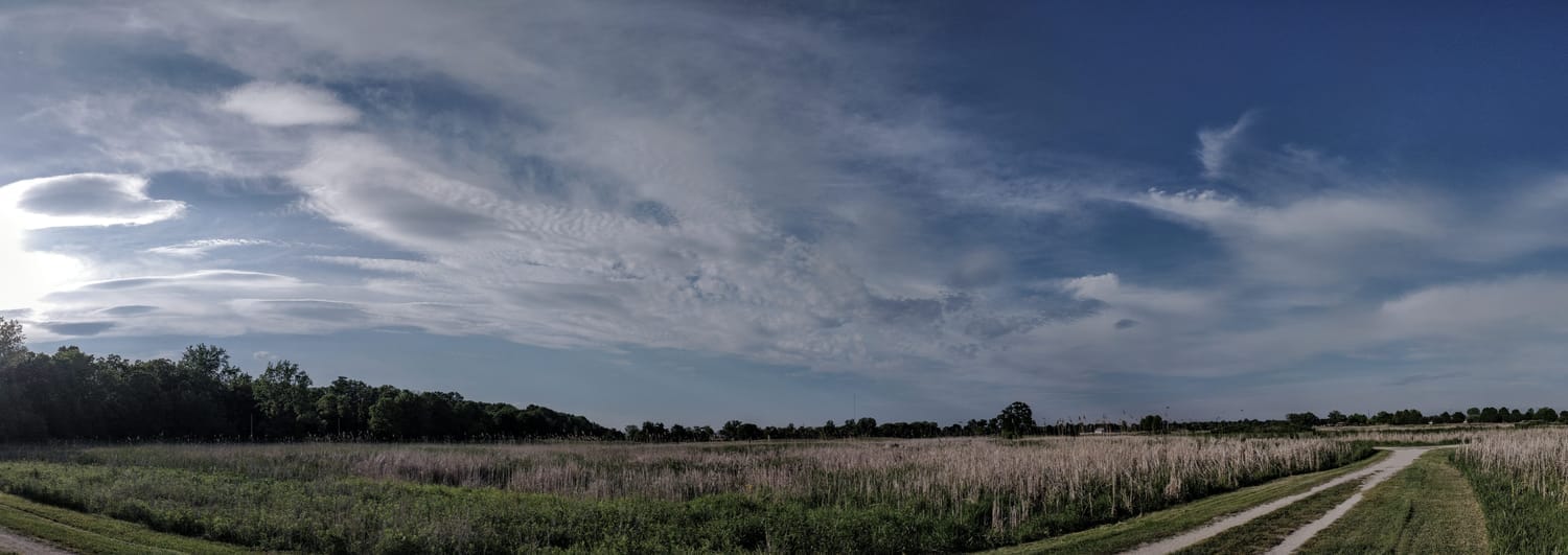 panorama of a pastoral roadway leading to the horizon (road to real writing business)