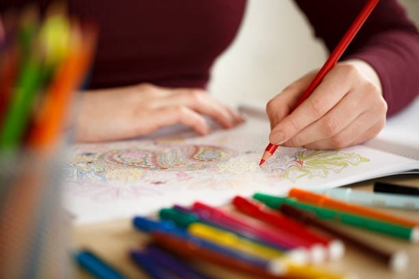 mindfulness colouring cognition