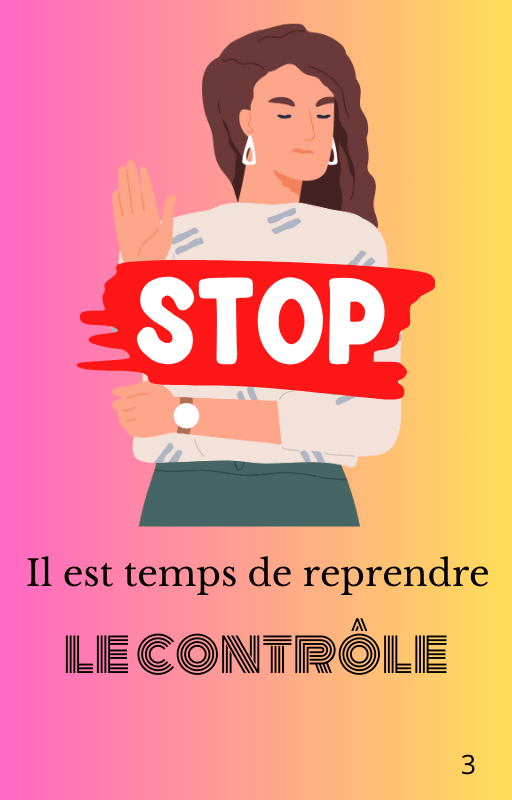 Page STOP - Il est temps de reprendre le contrôle sur ta vie