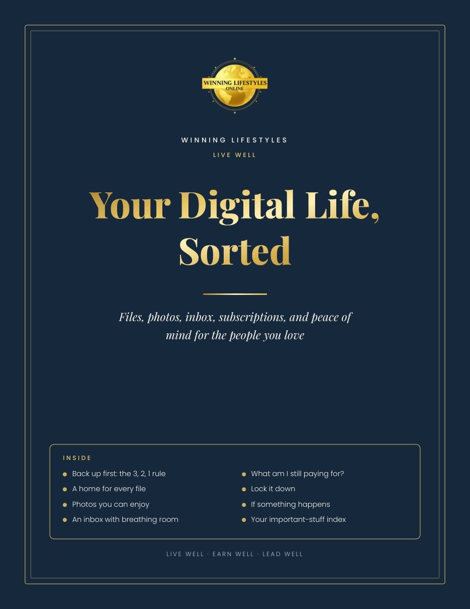 Your Digital Life, Sorted cover
