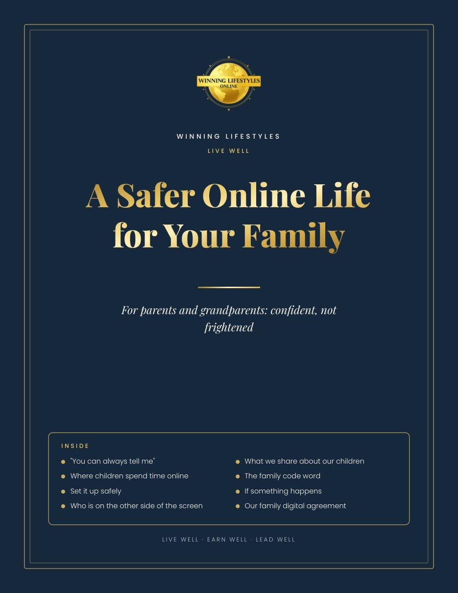 A Safer Online Life for Your Family cover