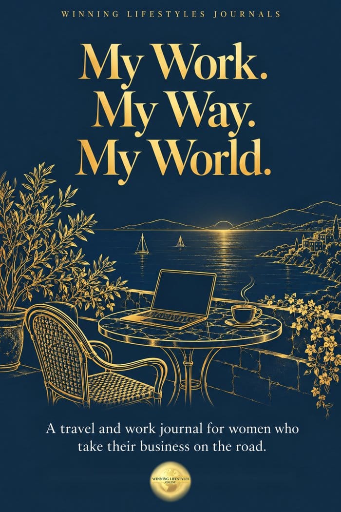 My Work. My Way. My World. journal cover