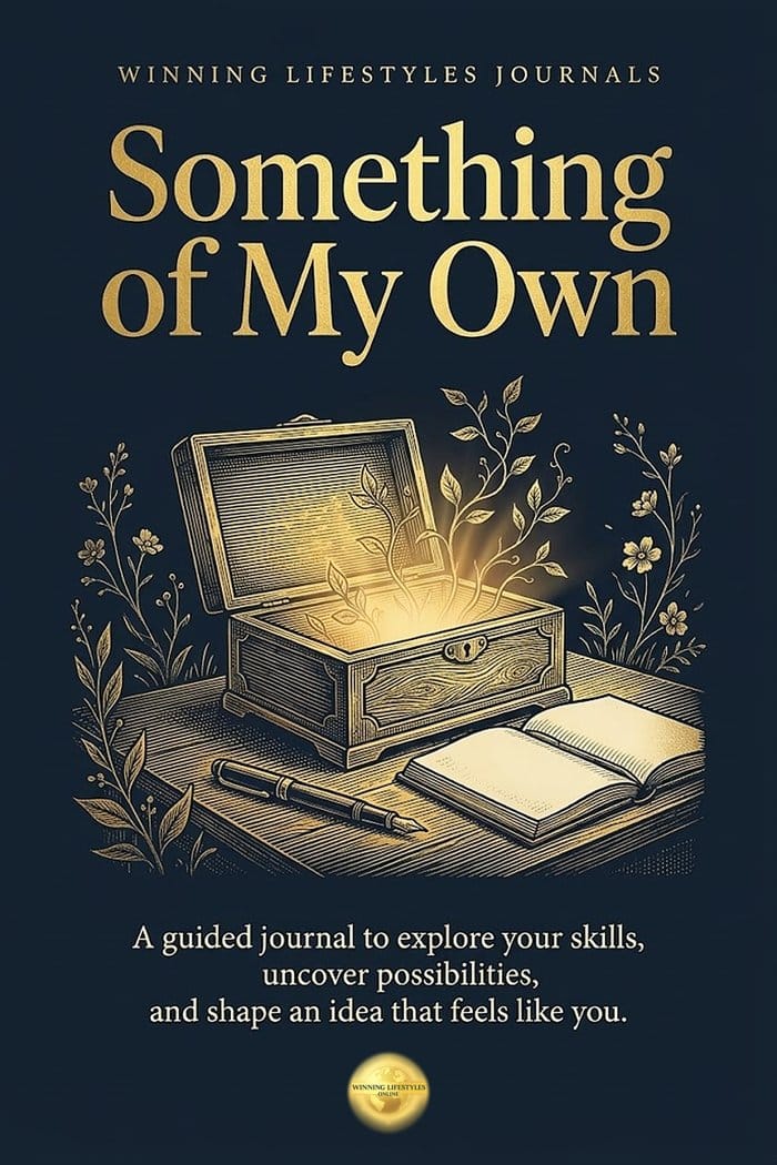 Something of My Own journal cover