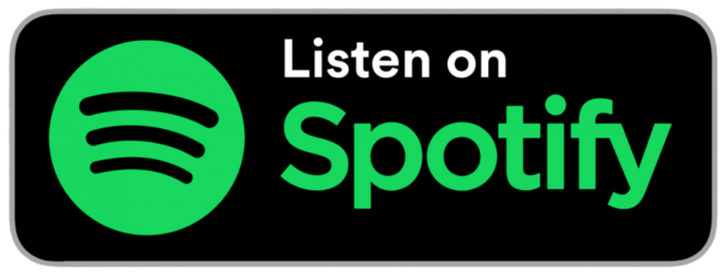 Green Spotify link button reads "Listen on Spotify"