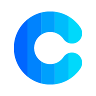 Coolors logo. The letter C with blue gradient accents.