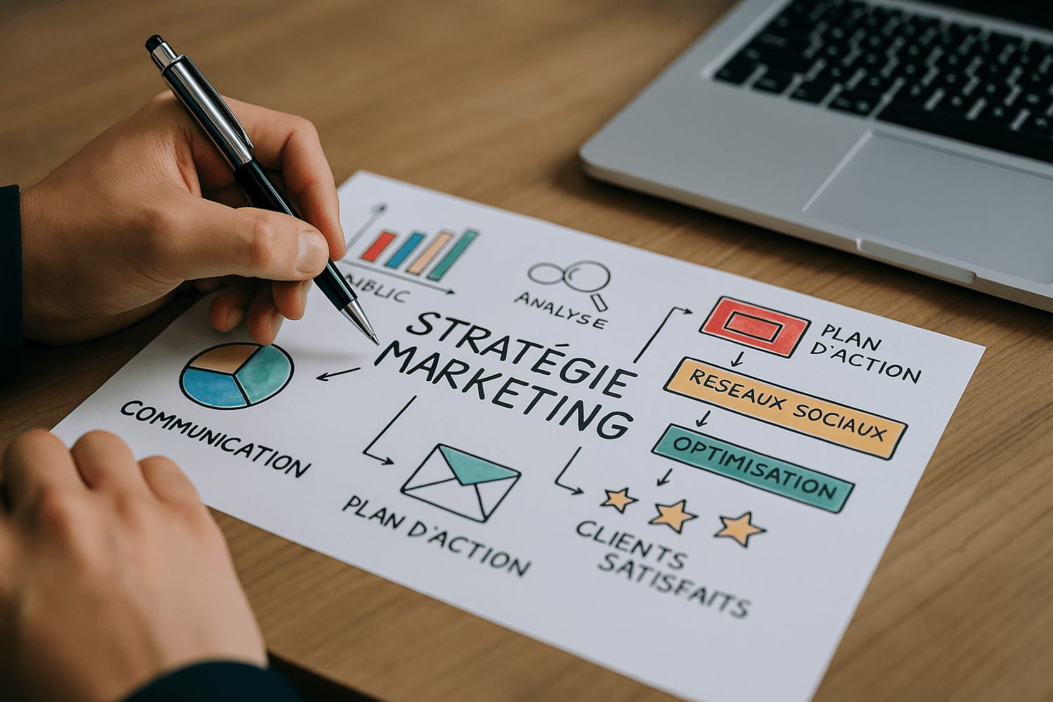 Mise en œuvre de la stratégie marketing pour la gestion de réputation