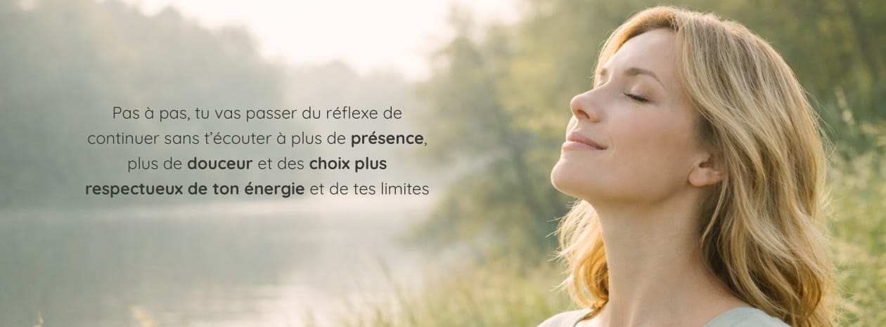 ralentir apaiser le mental et ecouter les sensations du corps