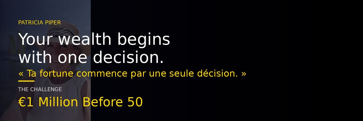 Patricia Piper Million Banner | Bannière Patricia Piper