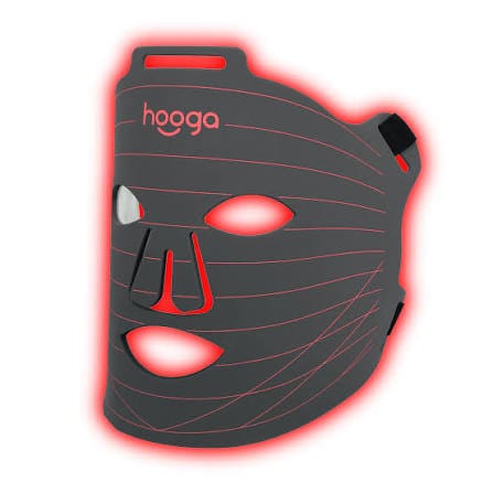 The Hooga face mask offers a great entry into the benefits of red light therapy at an affordable price
