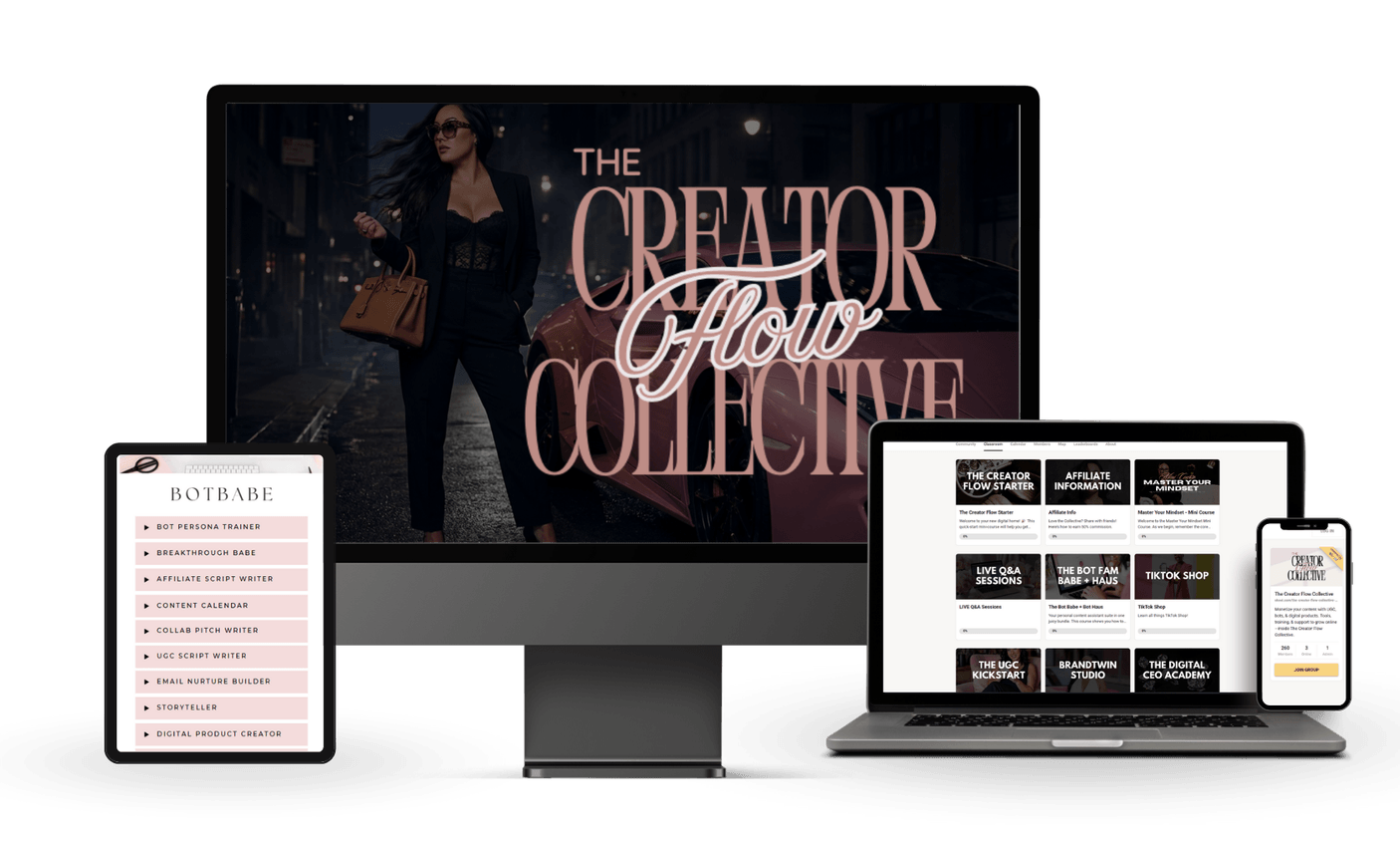 Creator Flow Collective product mockup