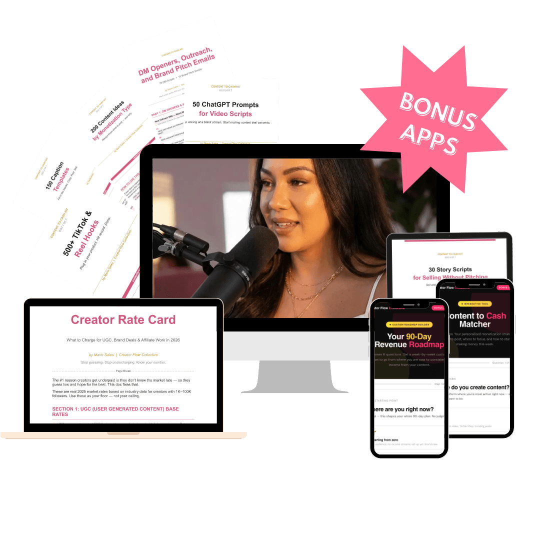 Content to Cash Kit