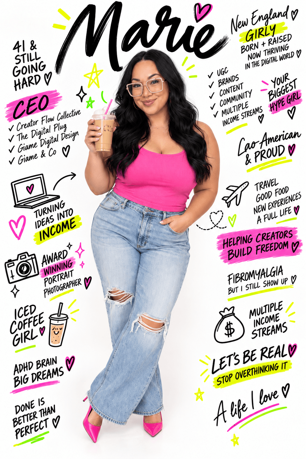 Marie, founder of Creator Flow Collective