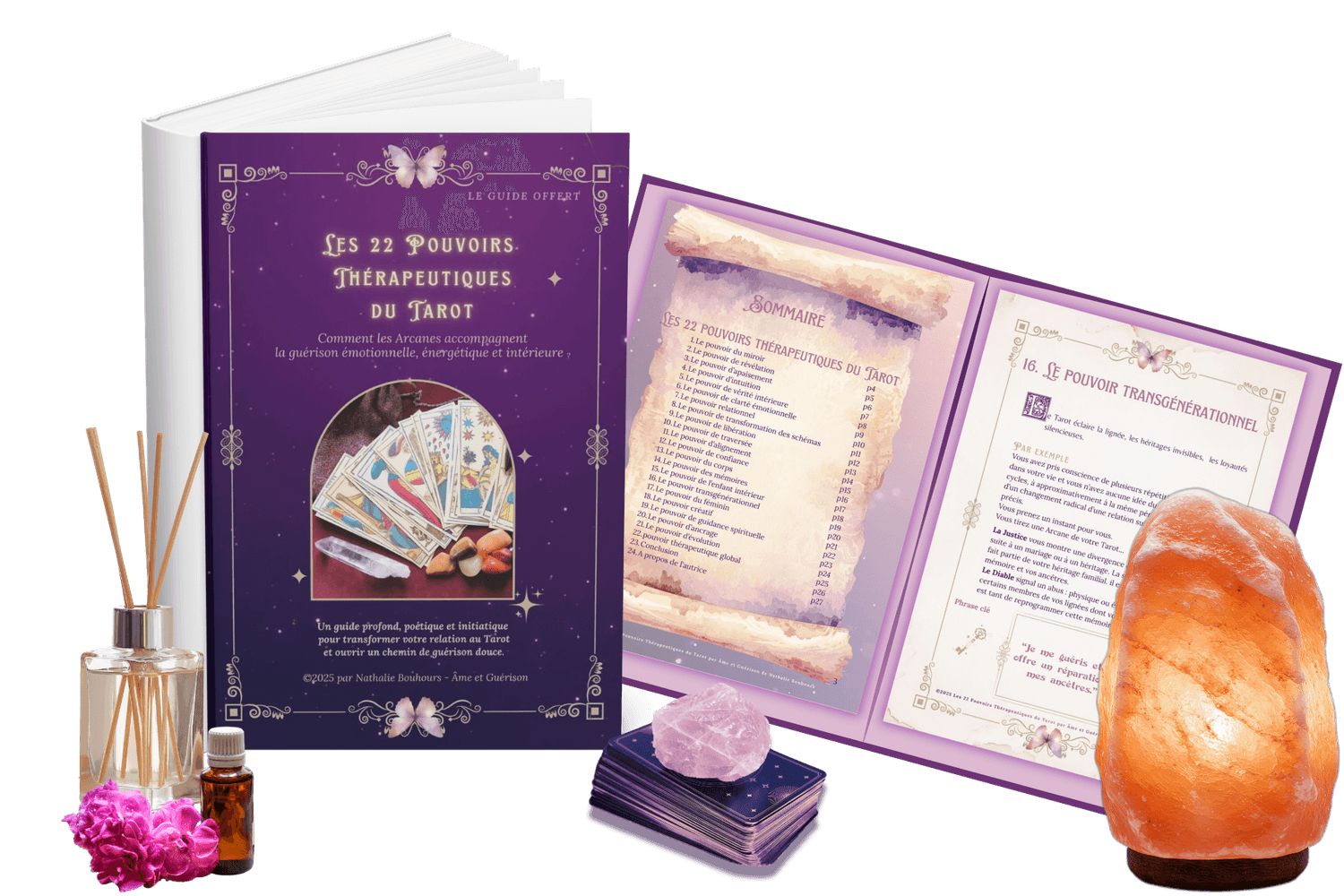 Télécharger votre guide Les 7 Clés Sacrées pour vous connecter à votre mission d'âme Nathalie Bouhours – Âme et Guérison