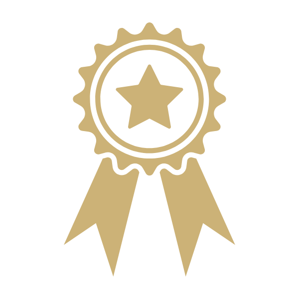 garantie, médaille dorée