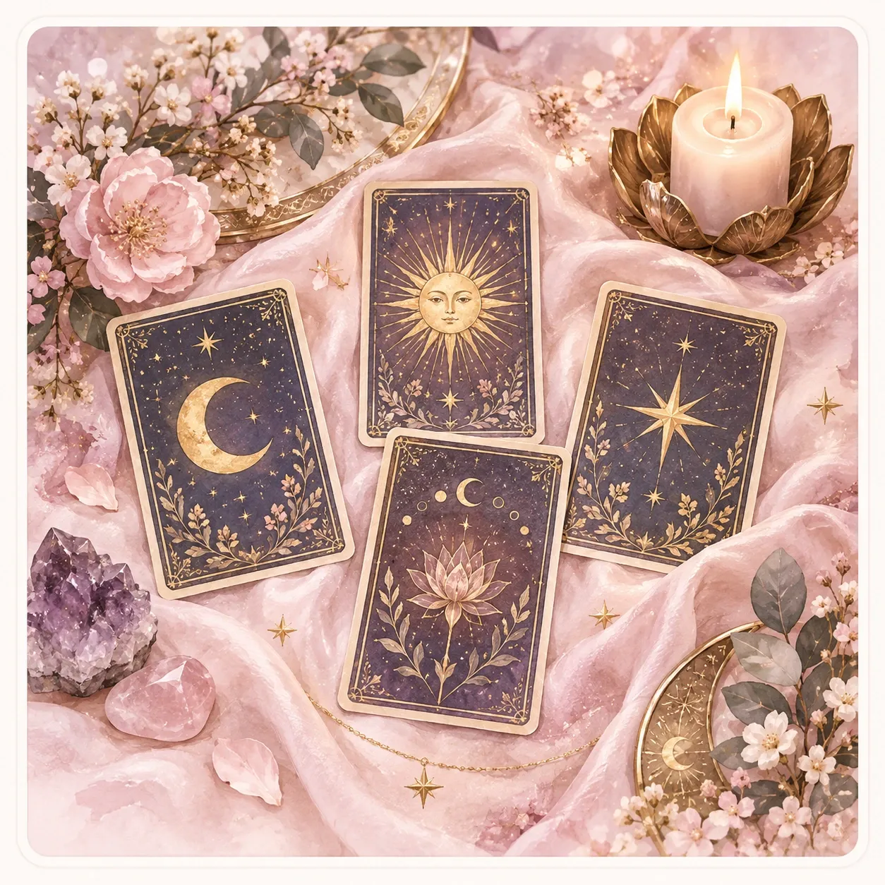 Apprentissage des tirages et des associations de cartes en Tarot de Marseille avec Âme & Guérison en France