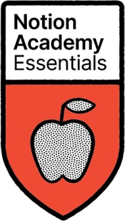 Badge Notion Academy Essentials