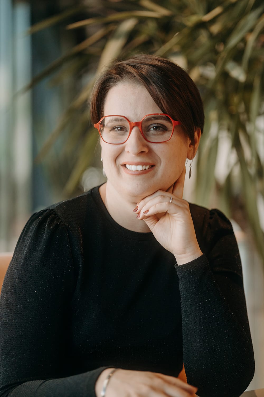 Marion Trevet, consultante en organisation, souriante