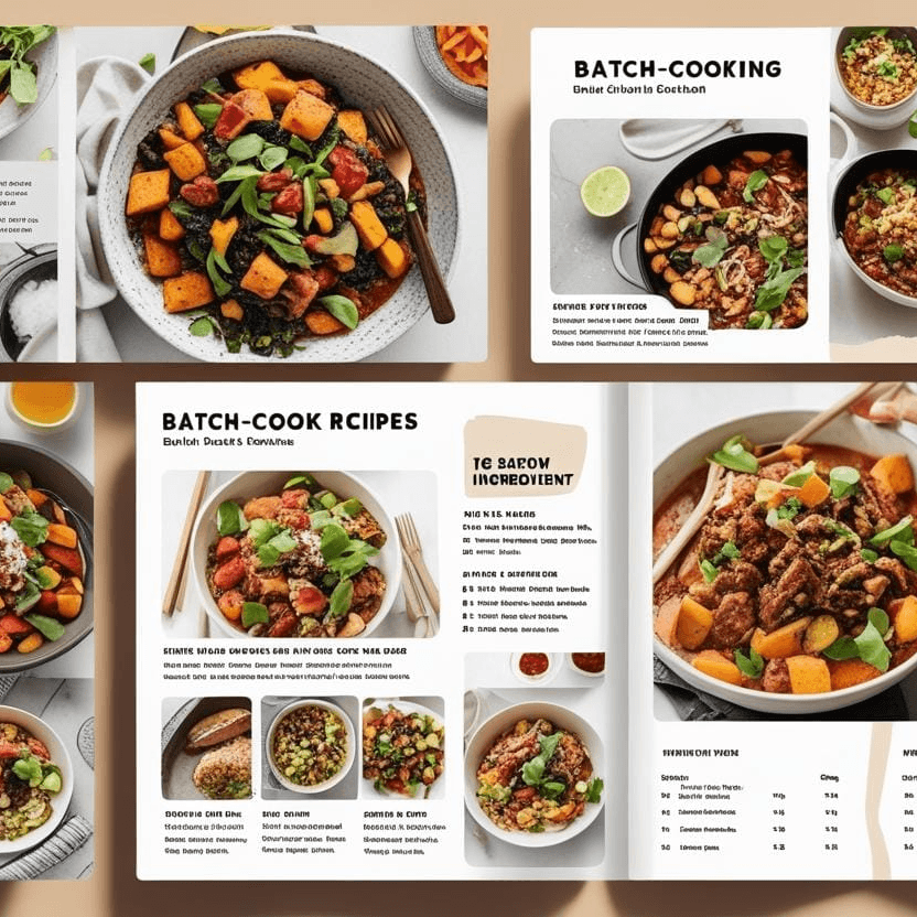 Livre digital BATCHCOOKING 1 semaine