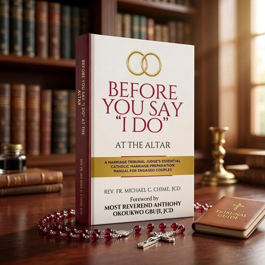 Before You Say I Do at the Altar 3D Book Mockup by Rev. Fr. Michael C. Chime, JCD