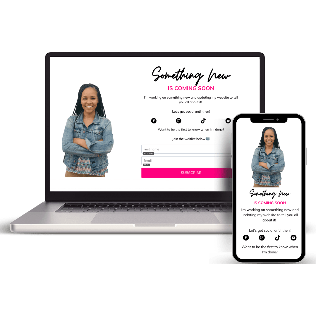 FREE Coming Soon Template