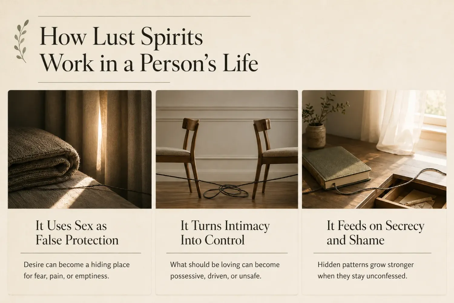 How Lust Spirits Work in a Person’s Life
