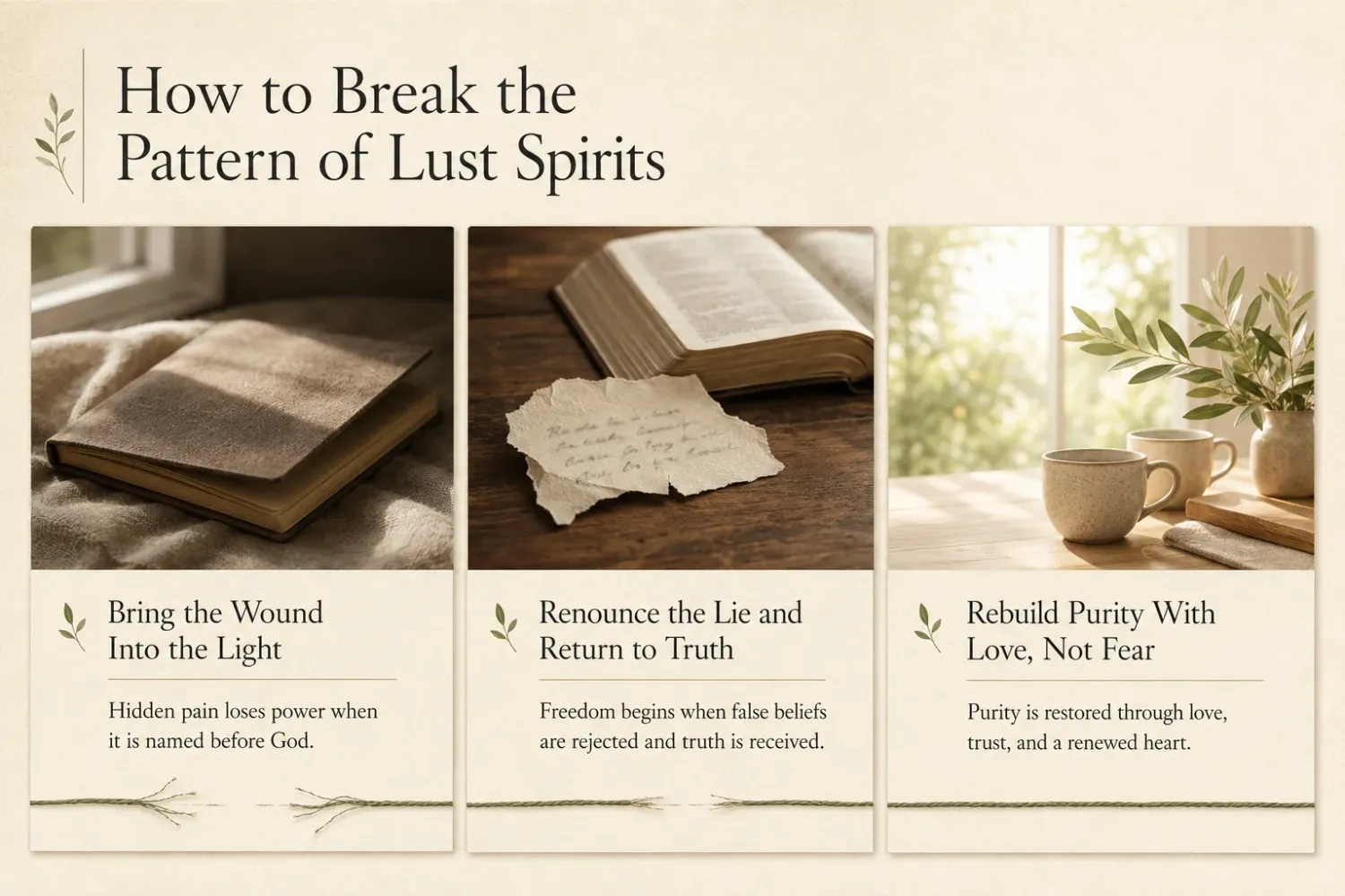 How to Break the Pattern of Lust Spirits