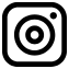 Instagram logo in black