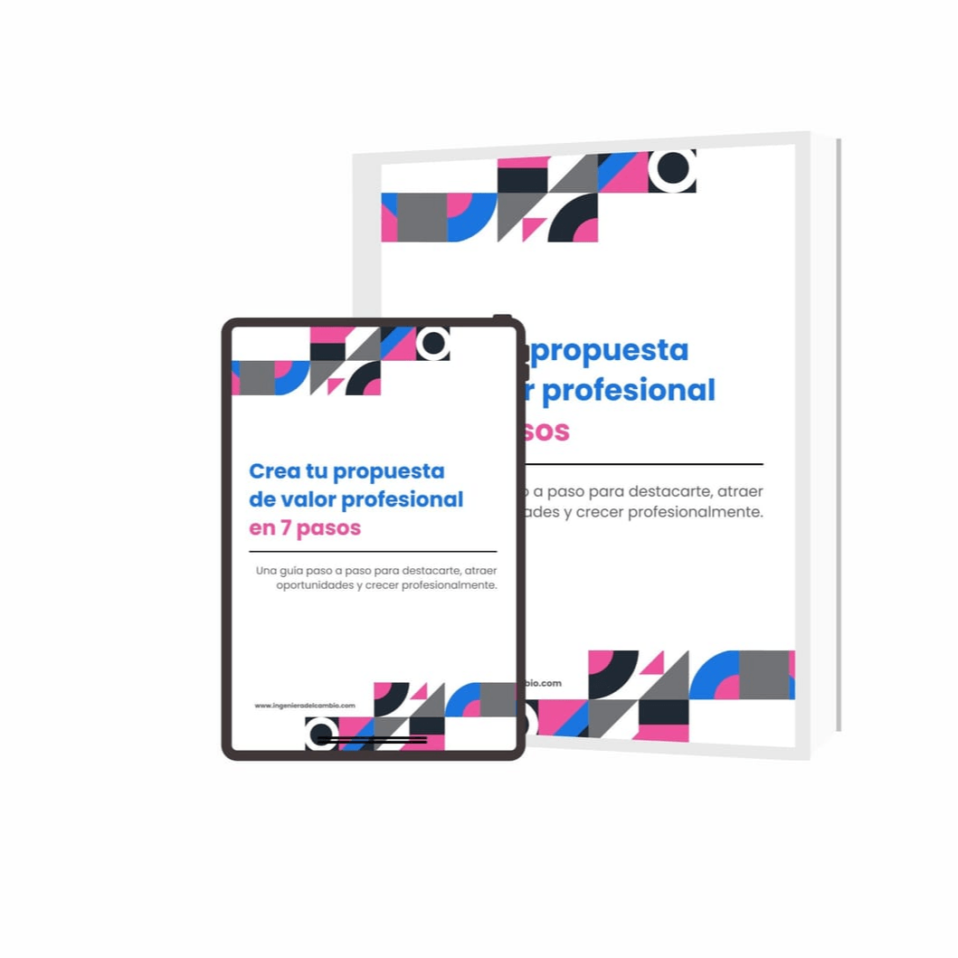 Crea tu propuesta de valor profesional  en 7 pasos