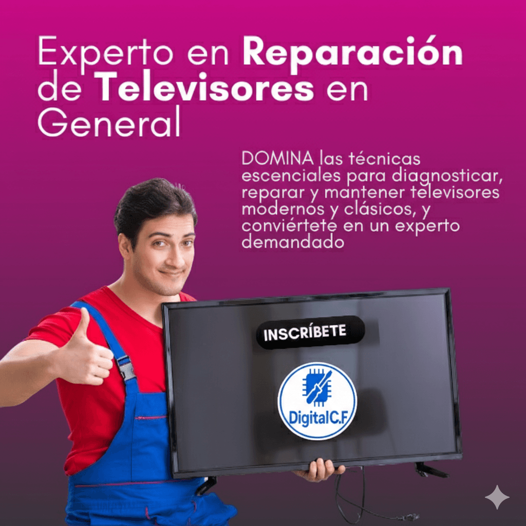 Experto eb Reparacion de Televisores