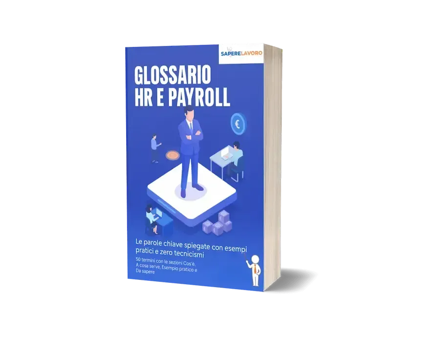 Glossario HR & Payroll 2025 - eBook Mockup
