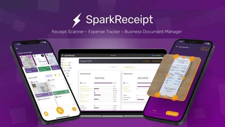 sparkreceipt AI Expense Tracker for Small Business Owners Who Hate Accounting Tasks