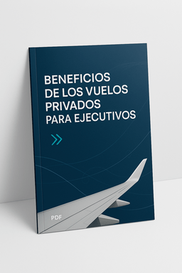 Portada del Reporte Beneficios Vuelos Privados para Ejecutivos