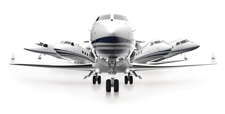 variedad de aeronaves