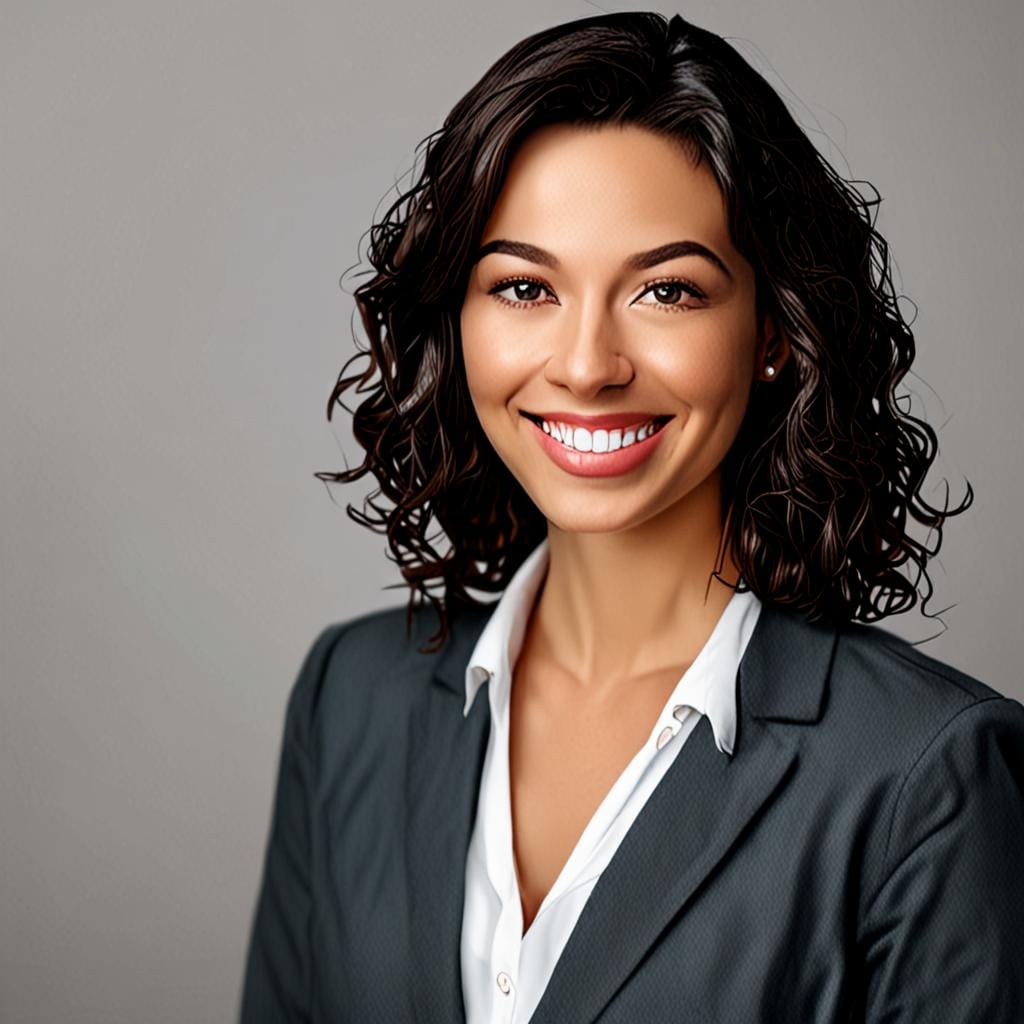 smiling woman portrait professional