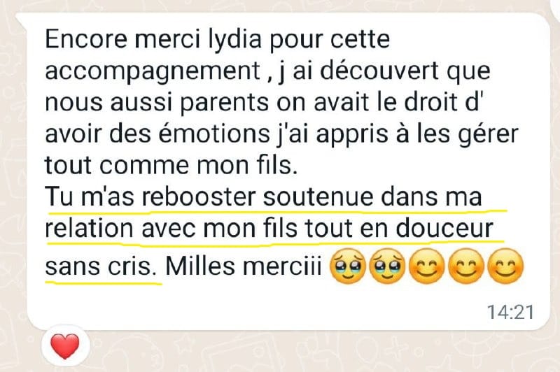 Témoignage parent 3