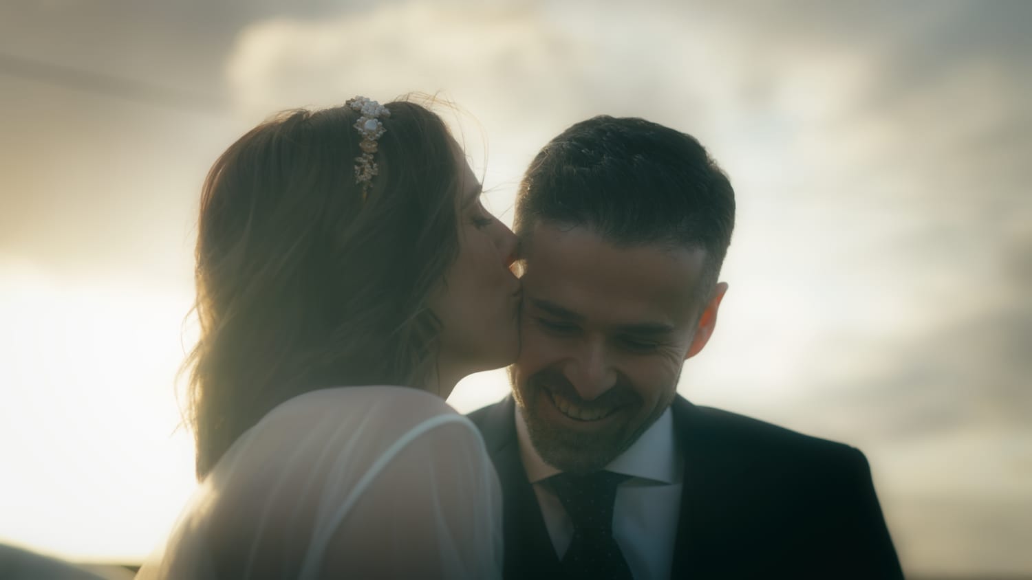 Tatiana e Pedro durante a cerimónia de casamento na Quinta do Avesso, Labruge