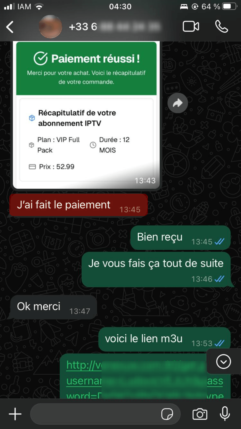 Témoignage client